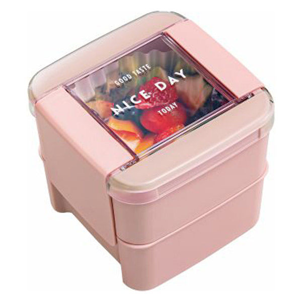 エマニエル坊やランチボックス EDGE エッジ ドーム 2段 ランチボックス 850ml KLBTM9 [46101