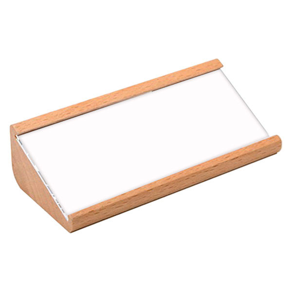 URiSAPO カード差し 100×40(mm) プライスカード差し [木製(ブナ