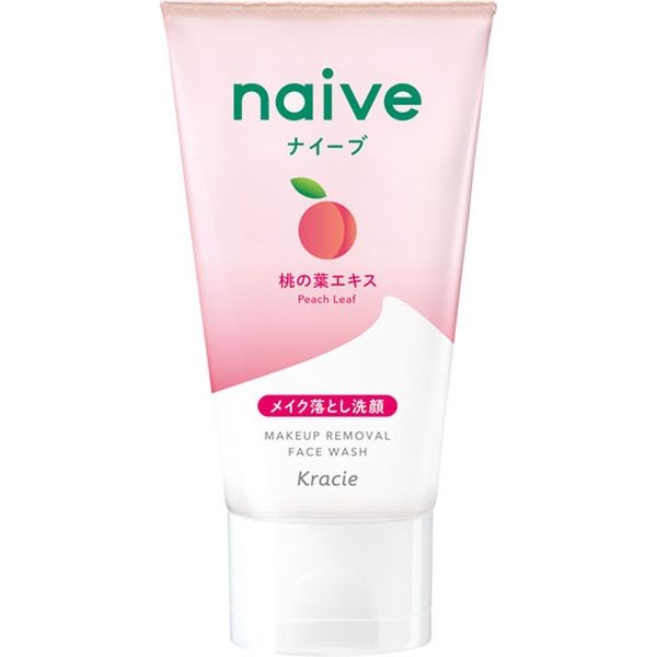 クラシエ ナイーブ メイクも落とせる洗顔フォーム 桃の葉ミニ 0000049545128 1個(45G)（直送品）