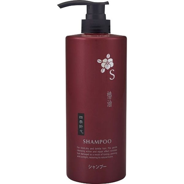 熊野油脂 四季折々 椿油シャンプー 4513574017245 1個(600ML)（直送品）
