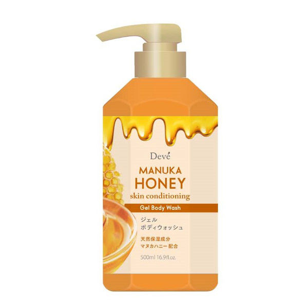 熊野油脂 ディブ マヌカハニー ジェルボディウォッシュ 本体 4513574038820 1個(500ML)（直送品）