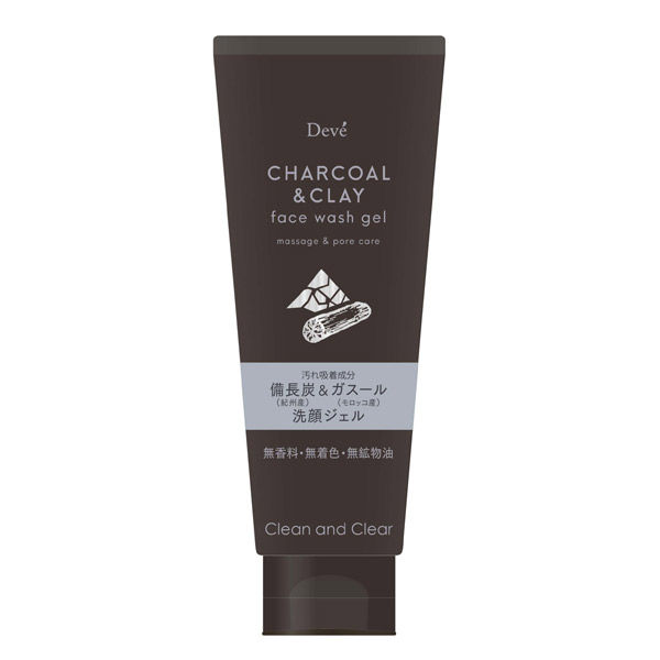 熊野油脂 ディブ 炭＆泥 洗顔ジェル 4513574039094 1個(200G)（直送品）