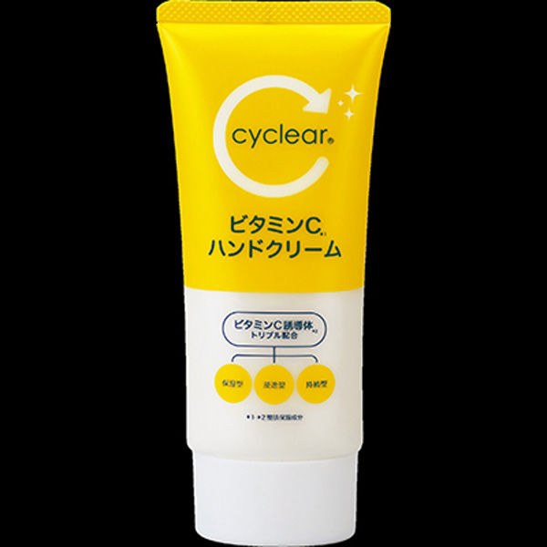 熊野油脂 cyclear ビタミンC ハンドクリーム 4513574040588 1個(80G)（直送品）