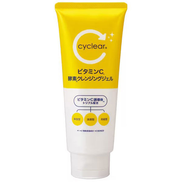 熊野油脂 ｃｙｃｌｅａｒ　ビタミンＣ　酵素クレンジングジェル 4513574041097 1個(200G)（直送品）