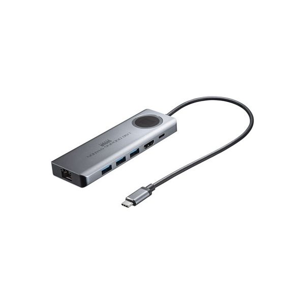 サンワサプライ ＵＳＢ３．２　Ｇｅｎ２対応ＴｙｐｅーＣドッキングステーション USB-DKM1 1個（直送品）