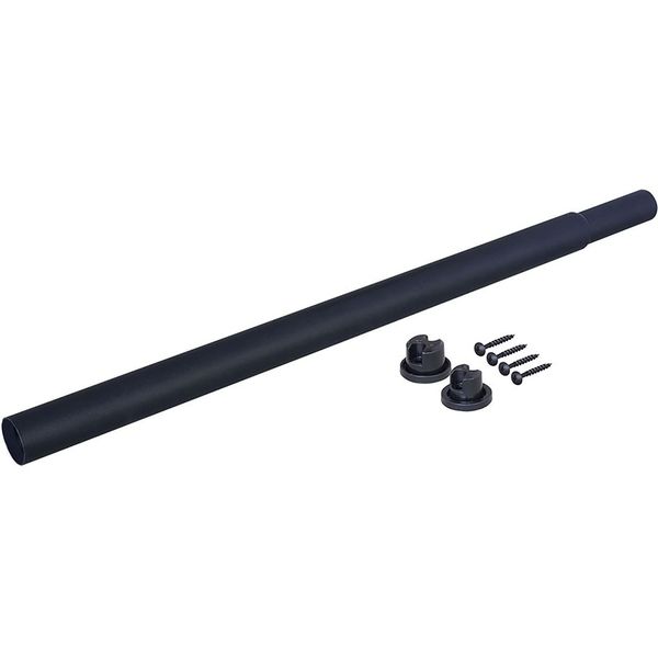 平安伸銅工業 ラブリコ 伸縮アイアンロッド ブラック S 50～70cm IXK-7 1個（直送品）