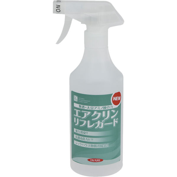 イカリ消毒 エアクリンリフレガード 500ml IKR205626 1本（直送品）