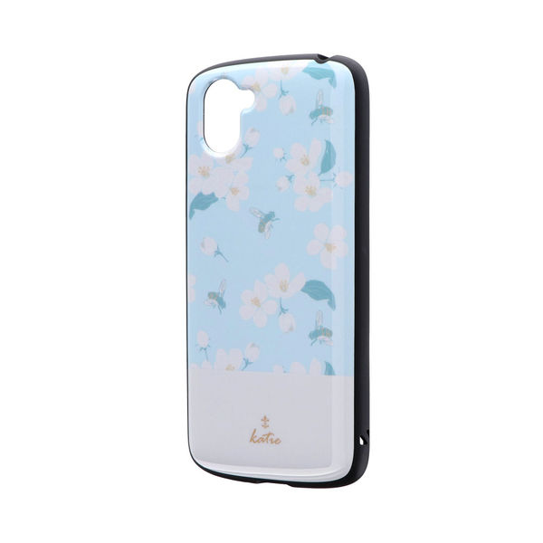 AQUOS R3 SH-04L SHV44 耐衝撃ハイブリッドケース PALLET AIR Katie フラワーサックス（直送品）