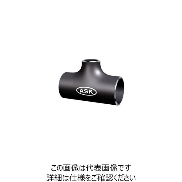 淡路マテリア 黒 SGP 異径チーズ SGPRTー125AX65A 1個（直送品）