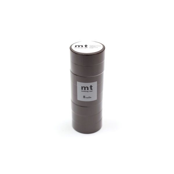 mt マスキングテープ 8P(同色８巻セット） ココア　幅15mm×7m MT08P203R 1個 カモ井加工紙（直送品）