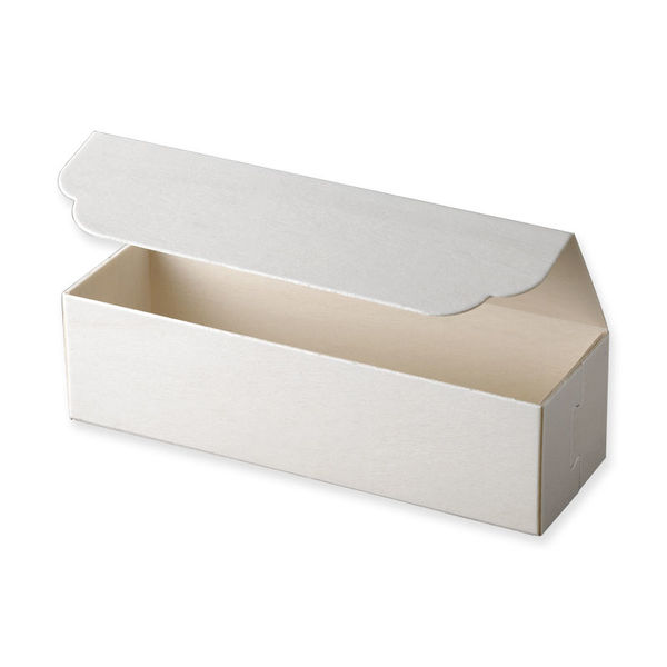 アサヒグリーン 食品箱 ポプラの箱 スリムボックス 004514425 1セット(100箱)（直送品）