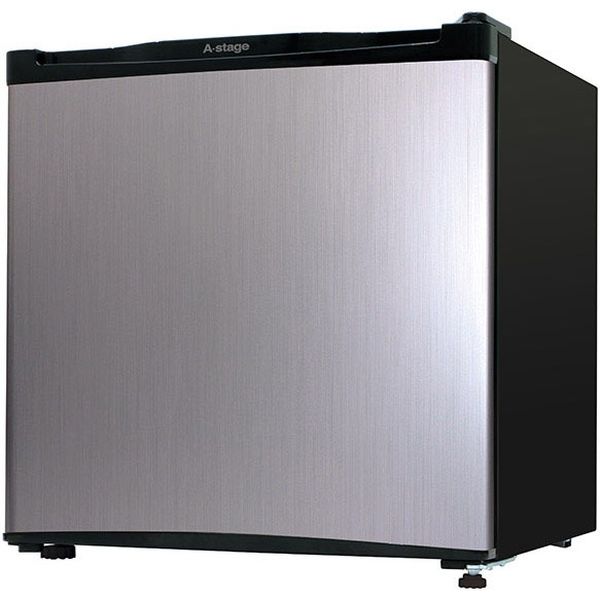 A-Stage コンパクトタイプ1ドア冷蔵庫46L シルバー　AS-R46SL-100　1台（直送品）