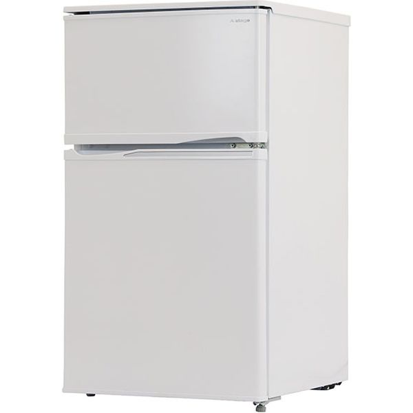 送無◆2022年式 A-stage AS-R90WT-100 冷凍冷蔵庫 90L A-Stage 2ドア冷凍/冷蔵庫 90L(AS-R90WT-100/AS-R90BK-100/AS