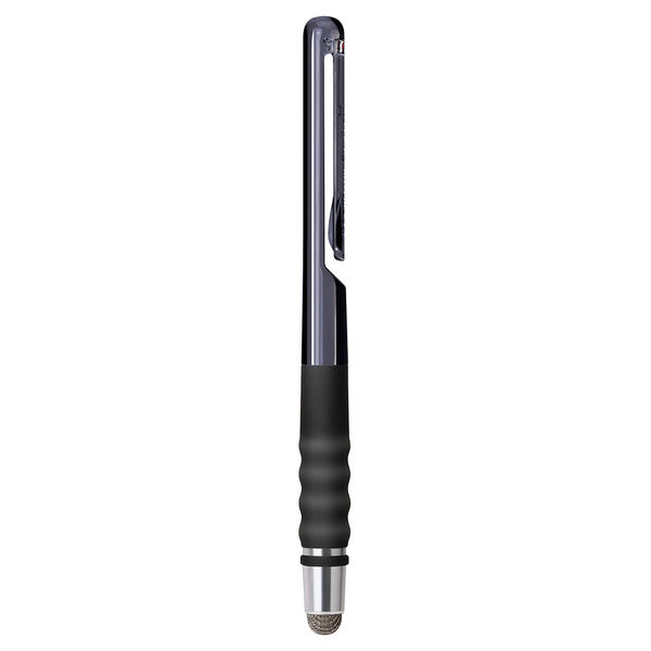 PGA タッチペン 導電繊維タイプ アメシストブラック PG-TPEN16BK 1本