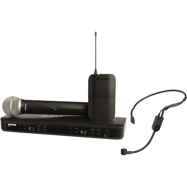 SHURE ボーカル/ヘッドセットコンボワイヤレスシステム BLX1288J-P31-JB 1個（直送品）