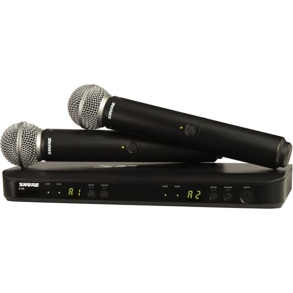 SHURE BLX288 SM58-JB ボーカルワイヤレスシステム〈シュアー〉 - 配信