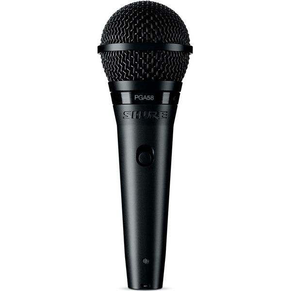 SHURE カーディオイド・ダイナミック・ボーカルマイクロホン（ケーブル無し） PGA58LC 1個（直送品） - アスクル