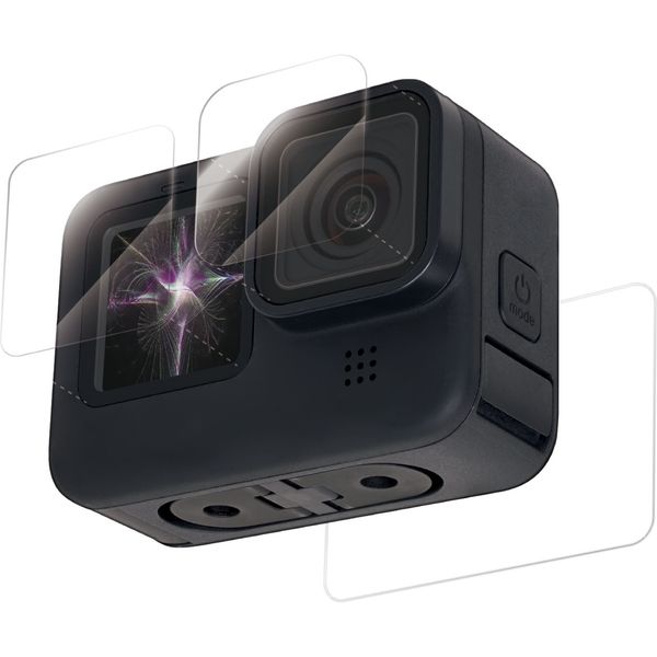 GoPro HERO9 Black用 ガラスフィルム セラミックコート モース GoPro HERO9 Black用 ガラスフィルム セラミックコート モース