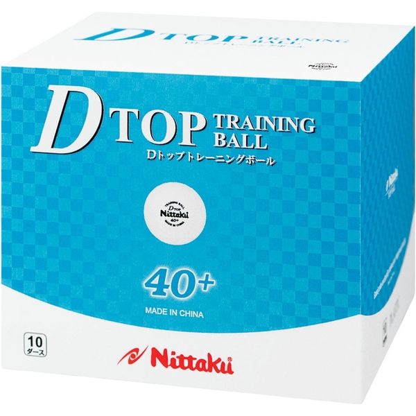 ニッタク 卓球 練習用ボール Dトップトレ球 NB1520 1セット(120入)