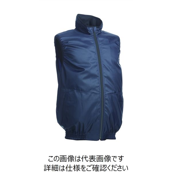 リンクサス COOLING BLAST ベスト型服地 ネイビー M LX-6700WVN-M 1着（直送品）