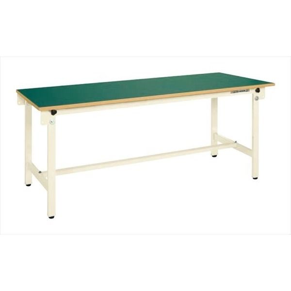 サカエ 軽量作業台(CKタイプ/均等耐荷重300kg/サカエリューム天板/H740mm/固定式) CKー186FNI 1個（直送品） 29,362円