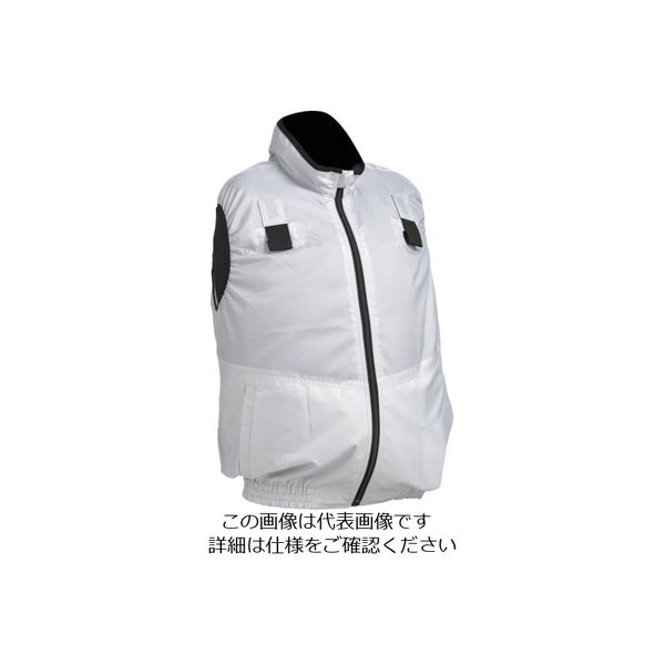 リンクサス COOLING BLASTハーネスベストタイプ シルバー M LX-6700WHVS-M 1着 232-1406（直送品）
