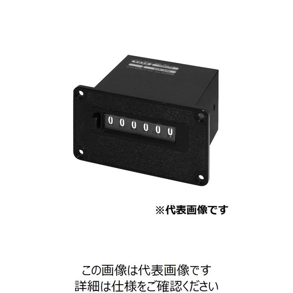ライン精機 電磁カウンタ(リセット付) MCR-6PN-100 1個（直送品）