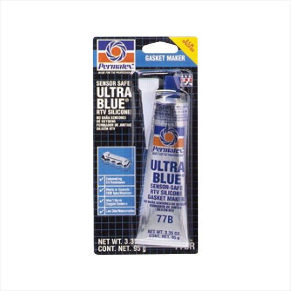 ゲルマ美雄 シリコンシリーズ ドリームパワーリング ブルー Lサイズ Permatex ウルトラブルーシリコーンガスケット95gチューブ
