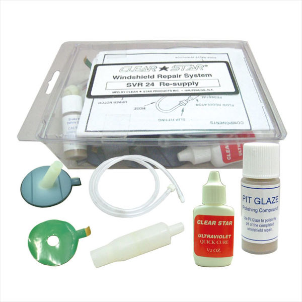 BLUE STER ガラスリペアキット Amazon.com: Blue-Star Windshield Repair Kit, .027 fl oz