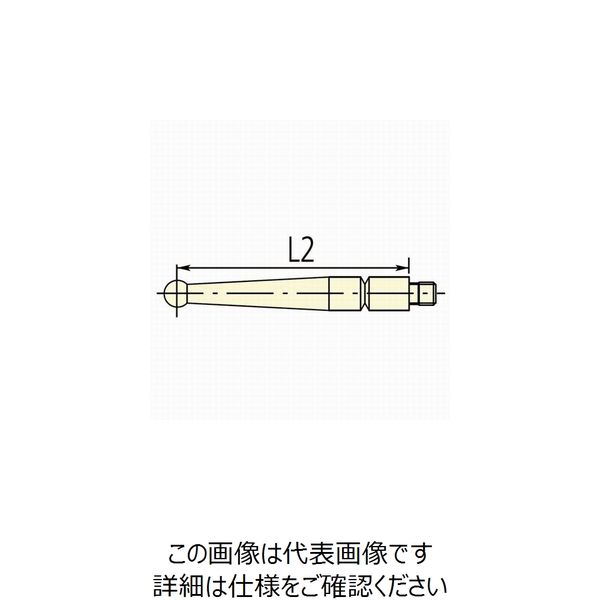 ミツトヨ 0.7Dポイント 190550 1セット(3個)（直送品） - アスクル
