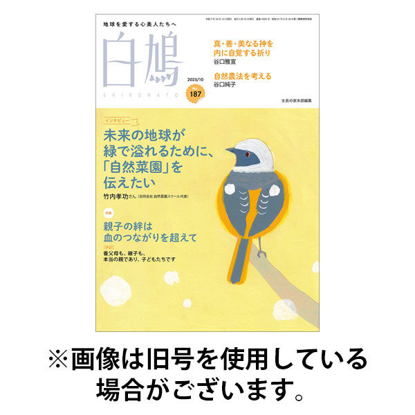 白鳩 2026/01/20発売号から1年(12冊)(雑誌)（直送品）