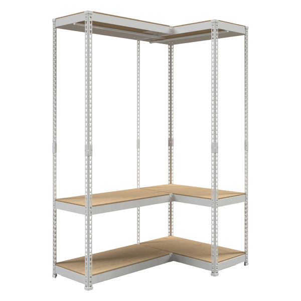 ドリームウェア ハンガーラック3段 幅810mm+ハンガーラック3段