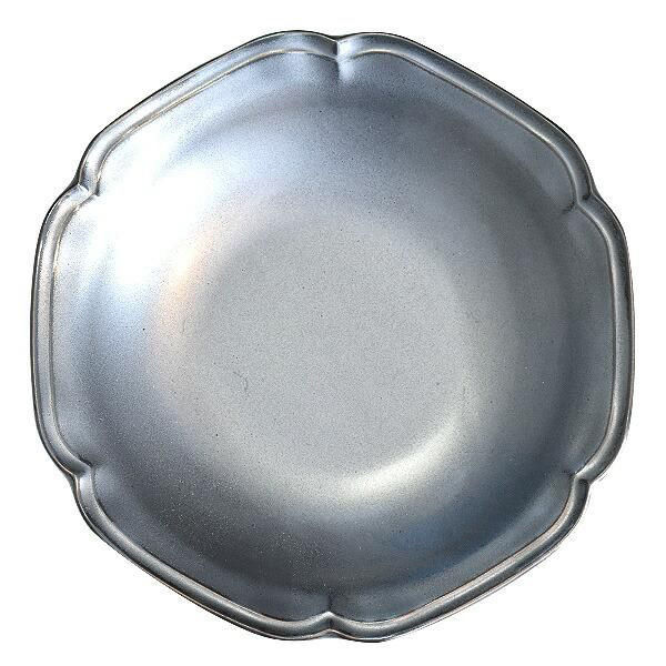 金正陶器 ノワール21cm深皿 g-2325-10 1セット(10個)（直送品）