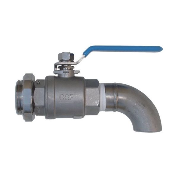 大阪タイユー タイユー ドラムコック ステンレス フルボア DCOCKSUSF 1個 324-4483（直送品）