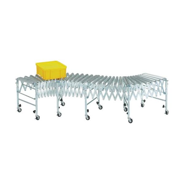 トラスコ中山 TRUSCO フレキシブル伸縮コンベア単列 TFR38-13X41 1台 279-4357（直送品）