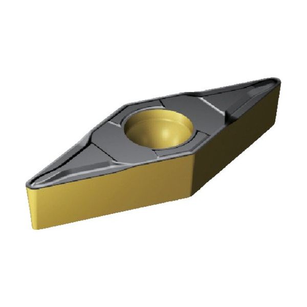 サンドビック SANDVIK コロターン107 旋削用ポジチップ(120) 3210 VBMT 16 04 04-KF 1セット(10個)（直送品）