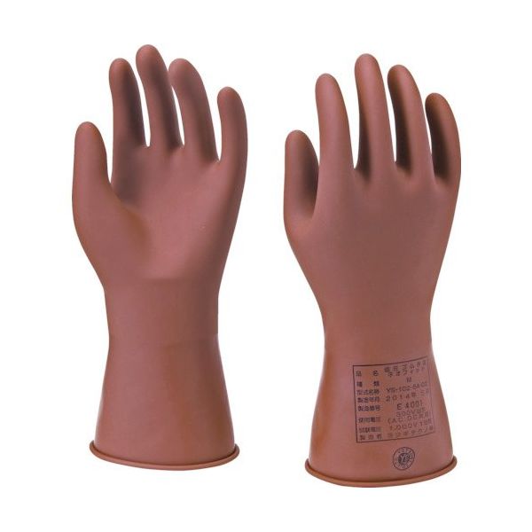 ヨツギ YOTSUGI 低圧ゴム手袋 ネオフィット L 交流・直流300V以下用 最薄手 YS-102-54-03 1双 853-7555（直送品）