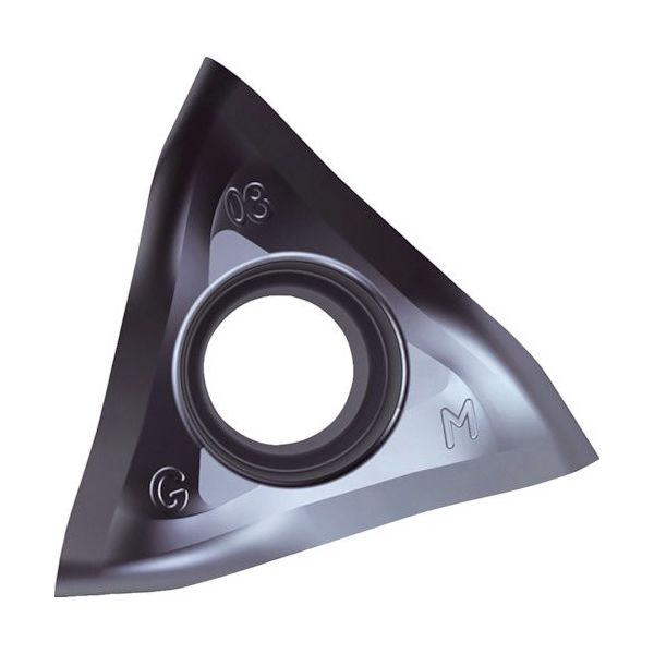 京セラ ミーリング加工用チップ PVDコーティング PR1525 TOMT060504ER-GM 1セット(10個) 273-7601（直送品）