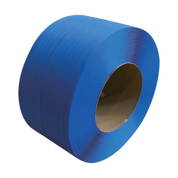 司化成工業 ツカサ PPバンド(機械用) ワールドバンド YB 15.5mmX2500m 青 YB-15.5B 1セット(2本)（直送品）