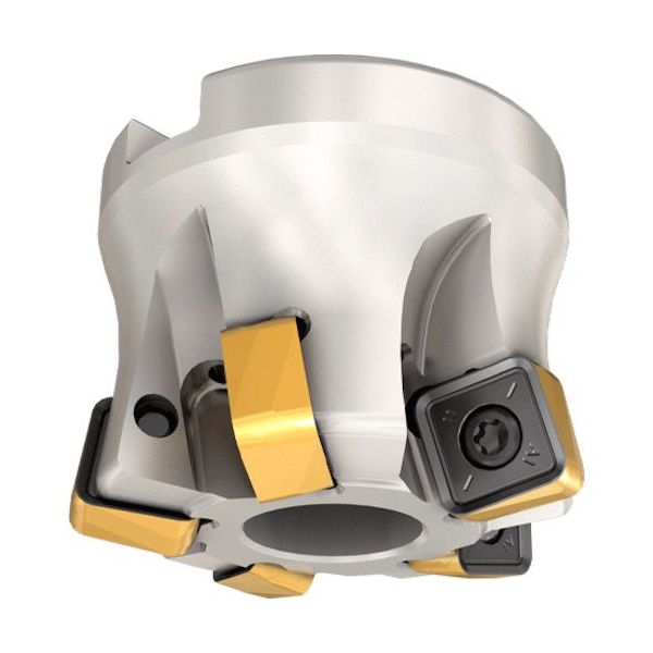 イスカル ネオフィード 高送り加工用フェースミル FFQ8ー12 FFQ8 D080-07-27-12 1本 340-0209（直送品）