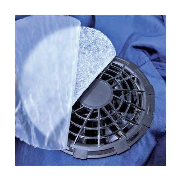 橋本クロス 橋本 小型ファン用フィルター 粘着タイプ 100φMM 厚さ2mm 100枚入 ACF100 1箱(100枚) 414-6110（直送品）