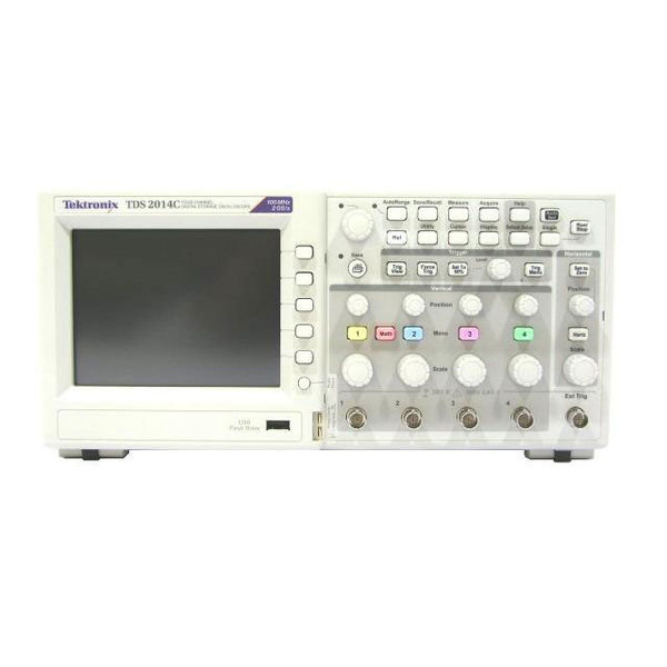 品質保証新品TDS2014C デジタル・ストレージ・オシロスコープ、 プローブTPP0201(4本)付き　Tektronix （テクトロニクス） その他