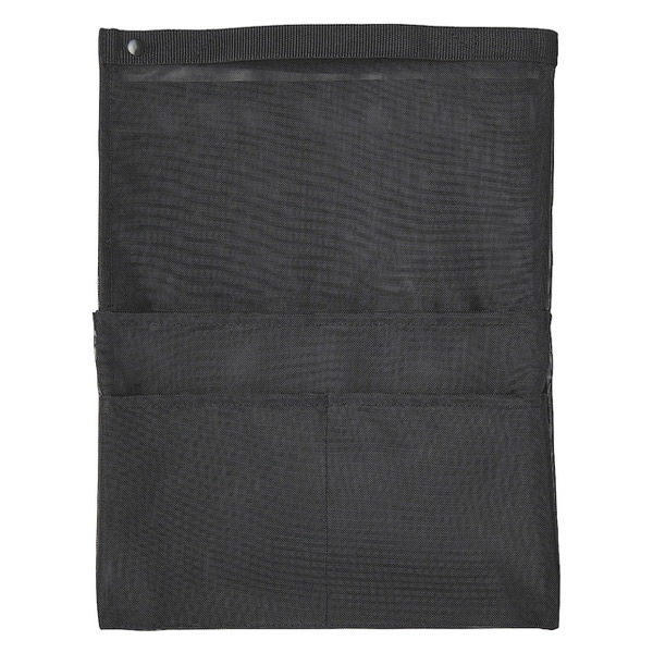 無印良品 ナイロンメッシュバッグインバッグ A4サイズ用 タテ型 黒 良品計画