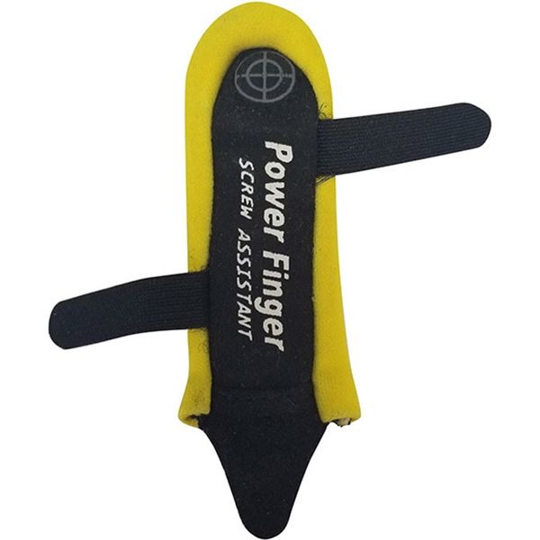 磁石付き指サック パワーフィンガー 黄色 PF80Y 1個 アイガーツール（直送品）