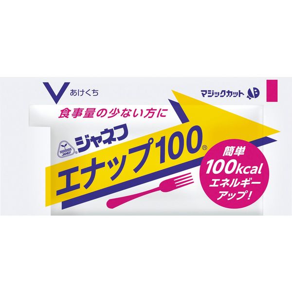 キユーピー ジャネフ エナップ100 14662 16g×40個 1ケース（16g×40×8袋入）   介援隊 E1602（直送品）