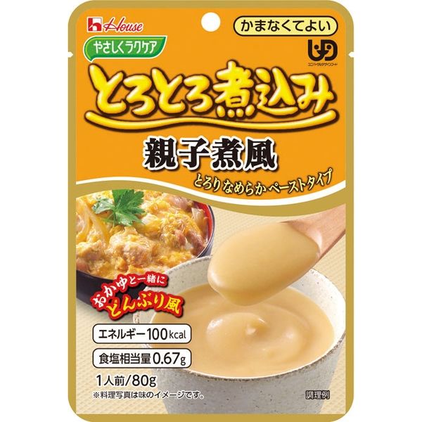 ハウス食品 とろとろ煮込み 親子煮風 80g 426333 1ケース（40個入） 　介援隊 E1646（直送品）