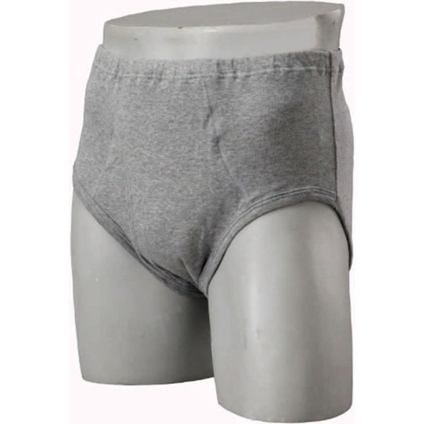 ニシキ ブリーフ50  3L B4858C グレー 426683 1枚 　介援隊 U0103（直送品）