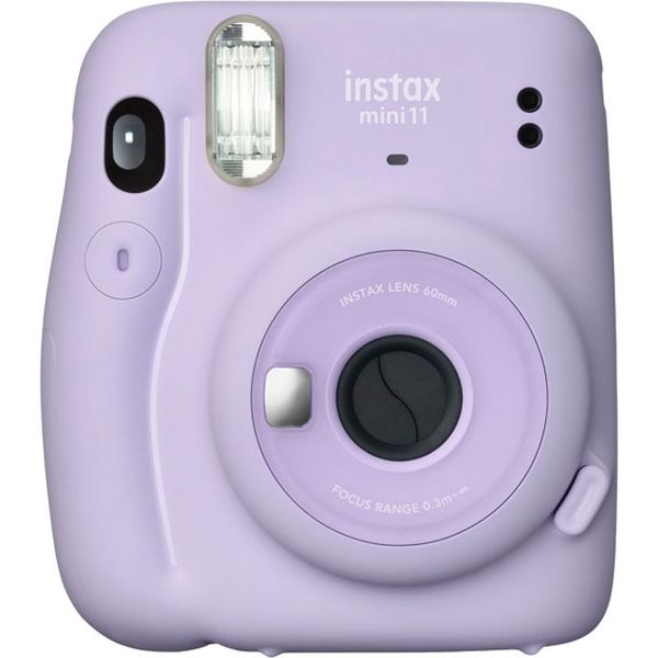 富士フイルム チェキ instax mini11 ライラックパープル＋専用ケース INS MINI 11 PURPLE+CASE 1セット（直送品）