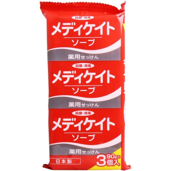 マックス 薬用メディケイトソープ 90g×3個 4902895040399 3個入×30セット（直送品）