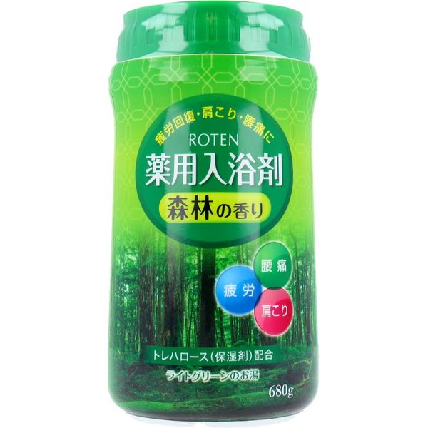露天 薬用ボトル入浴 剤 森林の香り 680g 4907884121325 680g×20セット 扶桑化学（直送品）